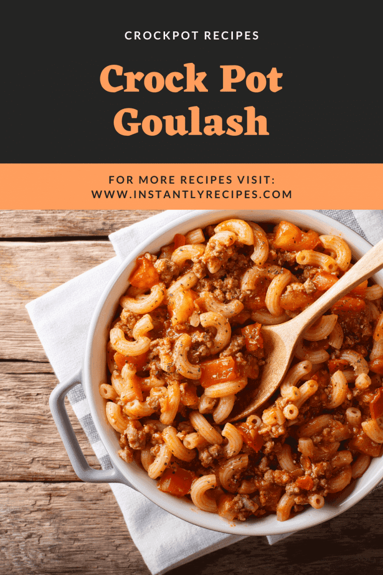 The Best Crockpot Goulash Instantly Recipes