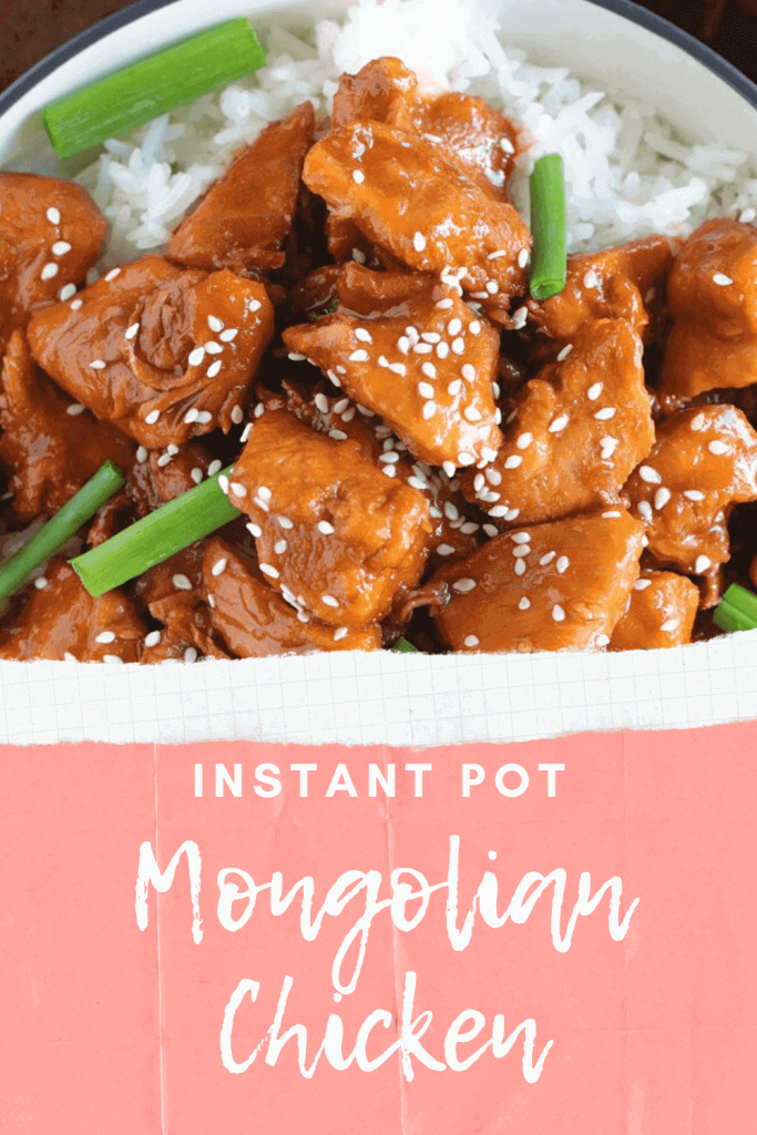 instant pot mongolian chicken