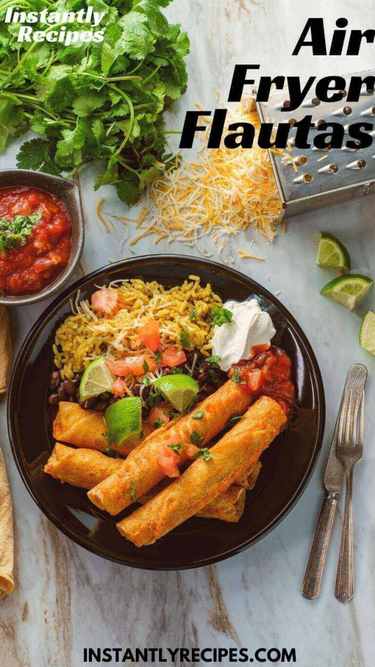 Quick Air Fryer Flautas Recipe Instantlyrecipes