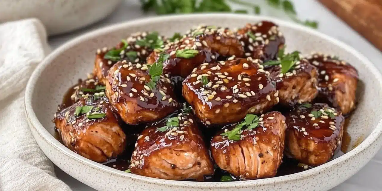 Crispy Honey Garlic Salmon Bites: Your 30-Minute Flavor Explosion!