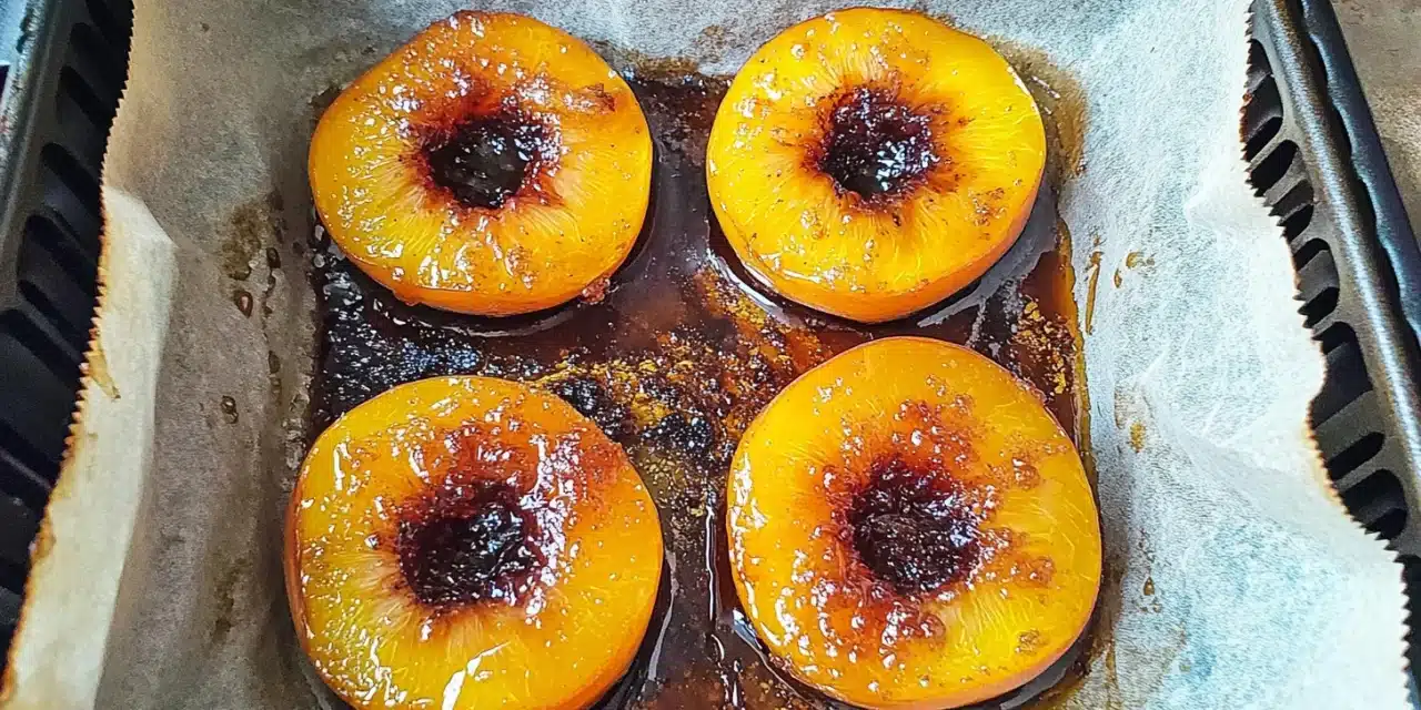 Air Fryer Caramelized Nectarines Recipe: Dessert Magic in Minutes!