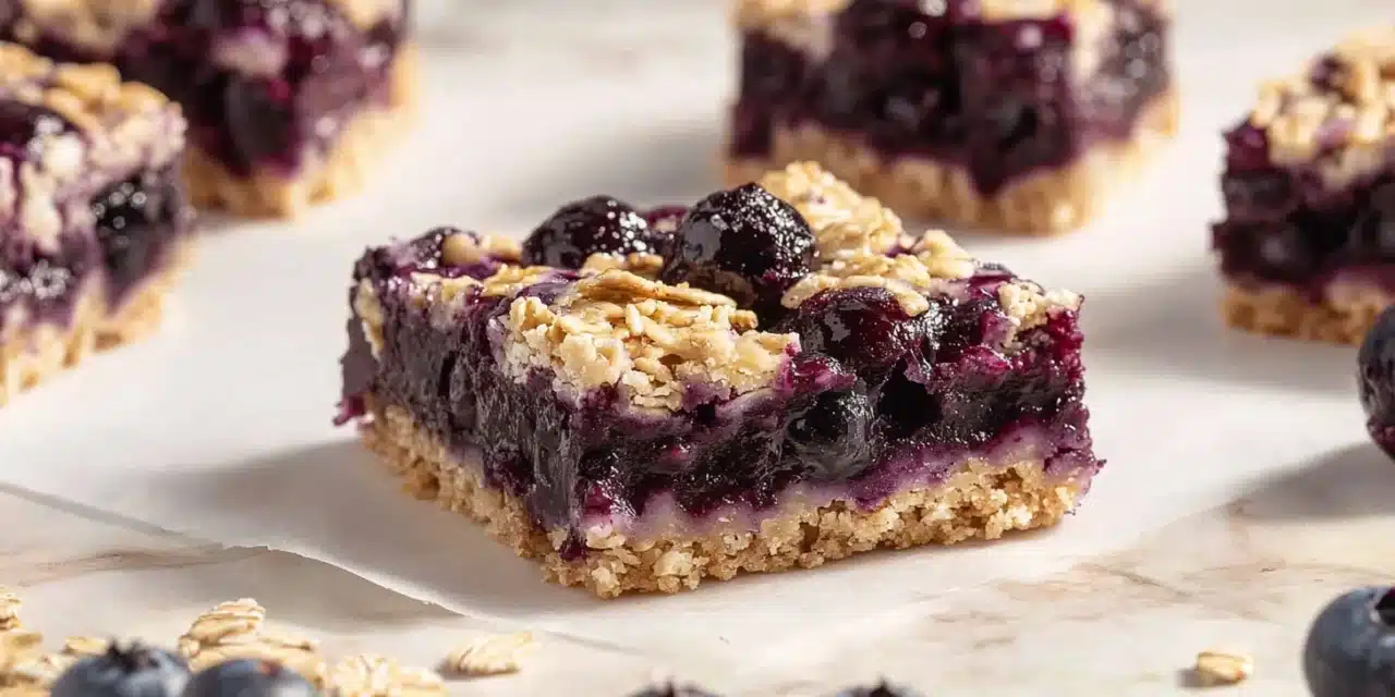 Blueberry Oatmeal Bars Recipe: Perfect for Summer Picnics