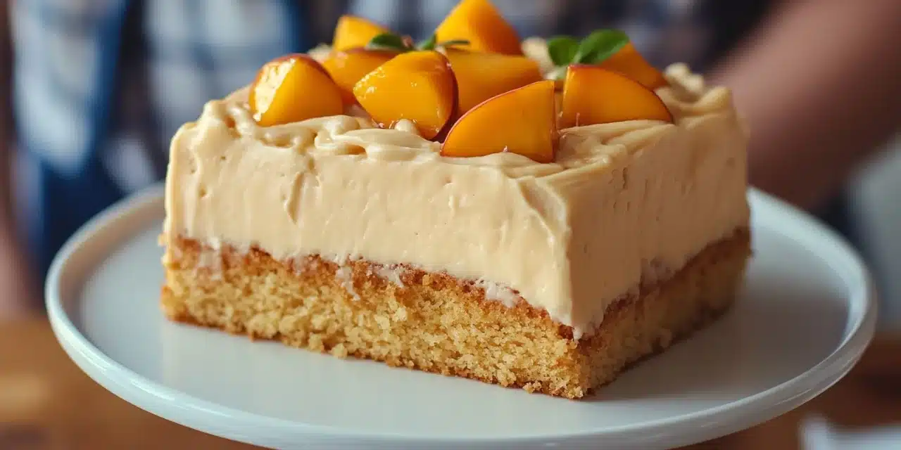 Brown Sugar Peach Cake Recipe: Southern Summer Comfort in Every Slice!