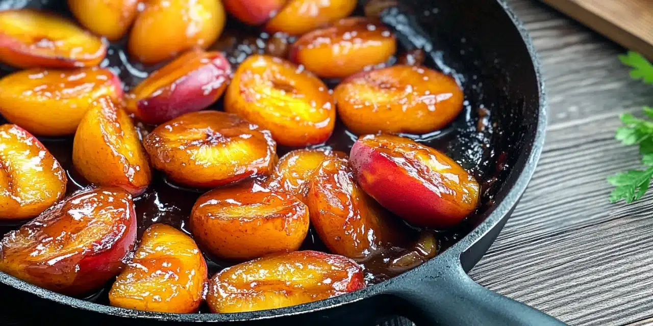 How Caramelized Skillet Peaches Recipe Will Melt Your Summer Taste Buds!