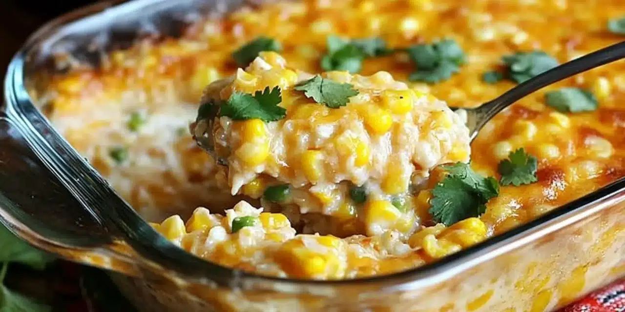 Cheesy Fiesta Corn Casserole Recipe: Spice Up Your Dinner Tonight!