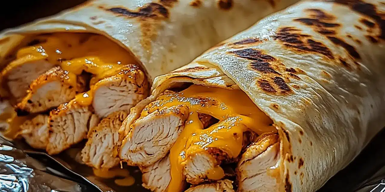 Cheesy Garlic Chicken Wraps: Your Weeknight Dinner Hero!