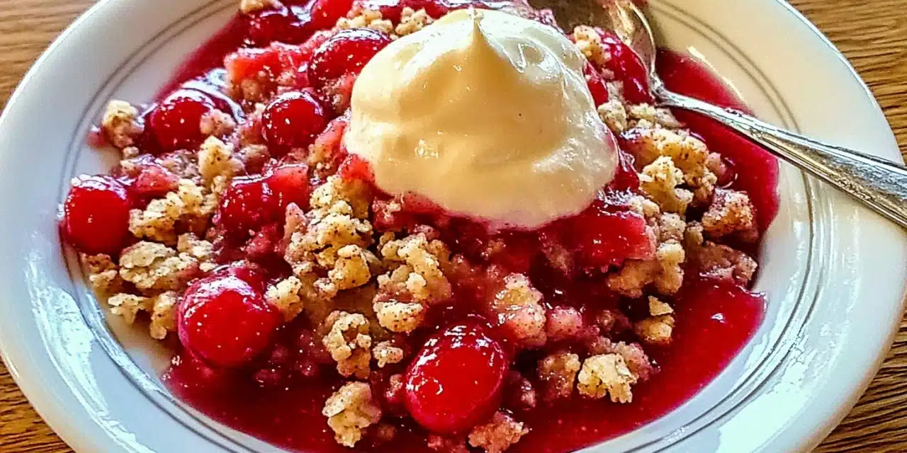 Cherry Crisp Recipe: Summer’s Most Irresistible Dessert Hack!
