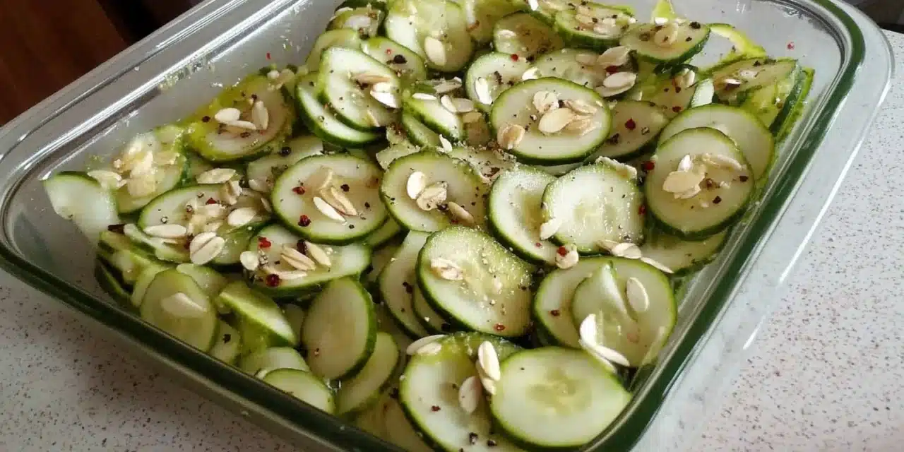 Cucumbers with a BANG: Spice Up Your Summer Salads!