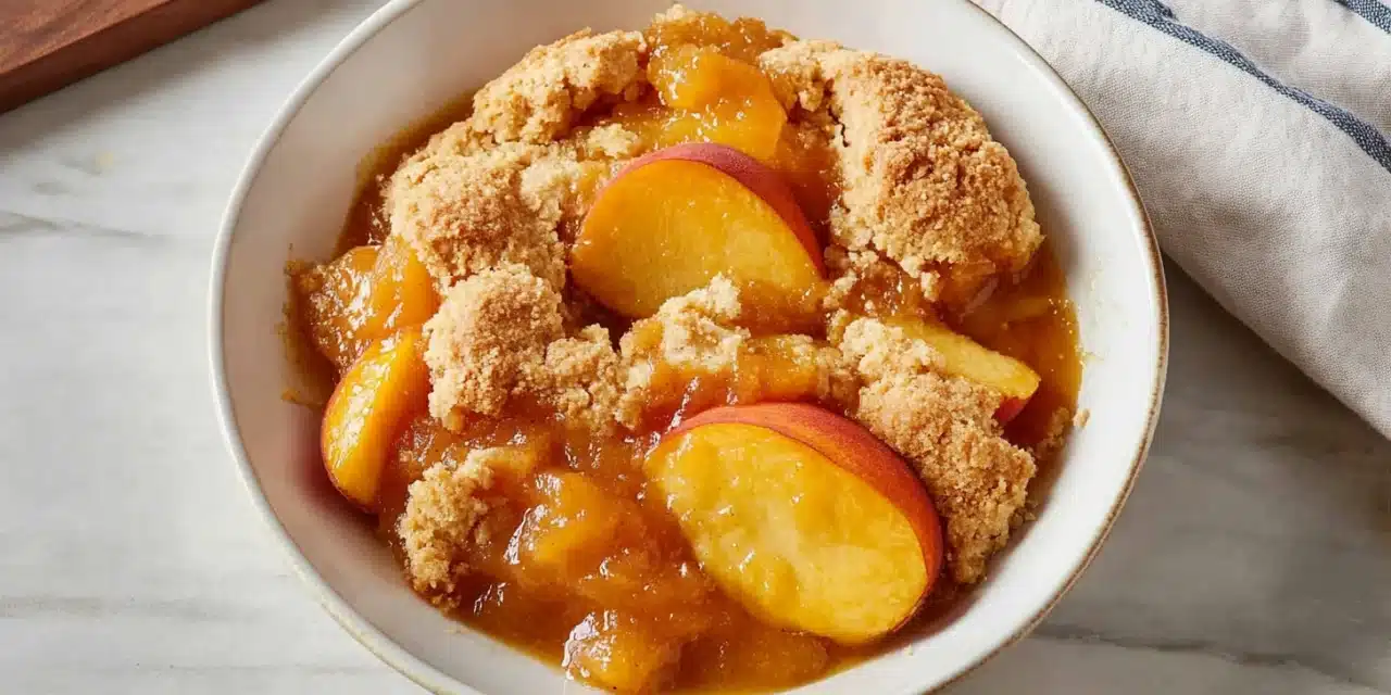 Fresh Southern Peach Cobbler Recipe: Grandma’s Melt-in-Your-Mouth Magic