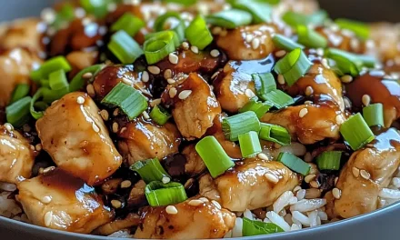 One-Pan Honey BBQ Chicken Rice: Quick Dinner Magic in Minutes!