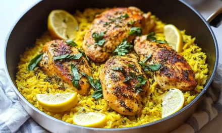 Surprisingly Easy One Pot Lemon Herb Chicken and Rice Everyone Craves