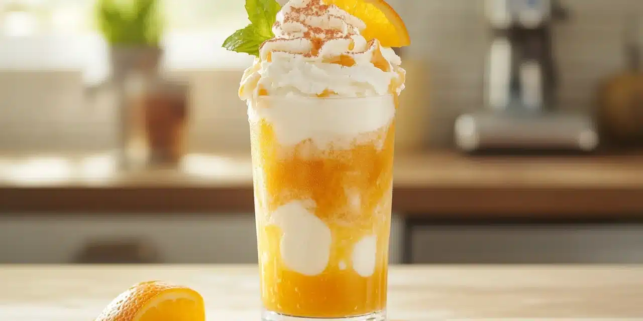 Orange Soda Float Recipe: Creamy Summer Bliss in a Glass!