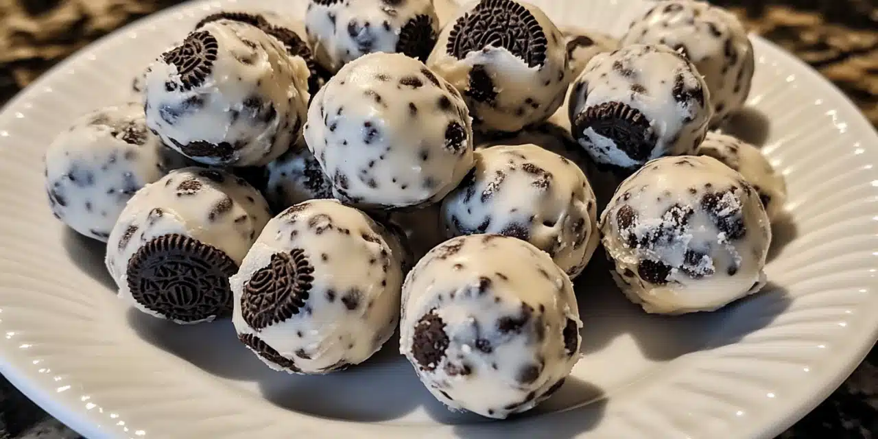The Best Peanut Butter Oreo Cookie Balls