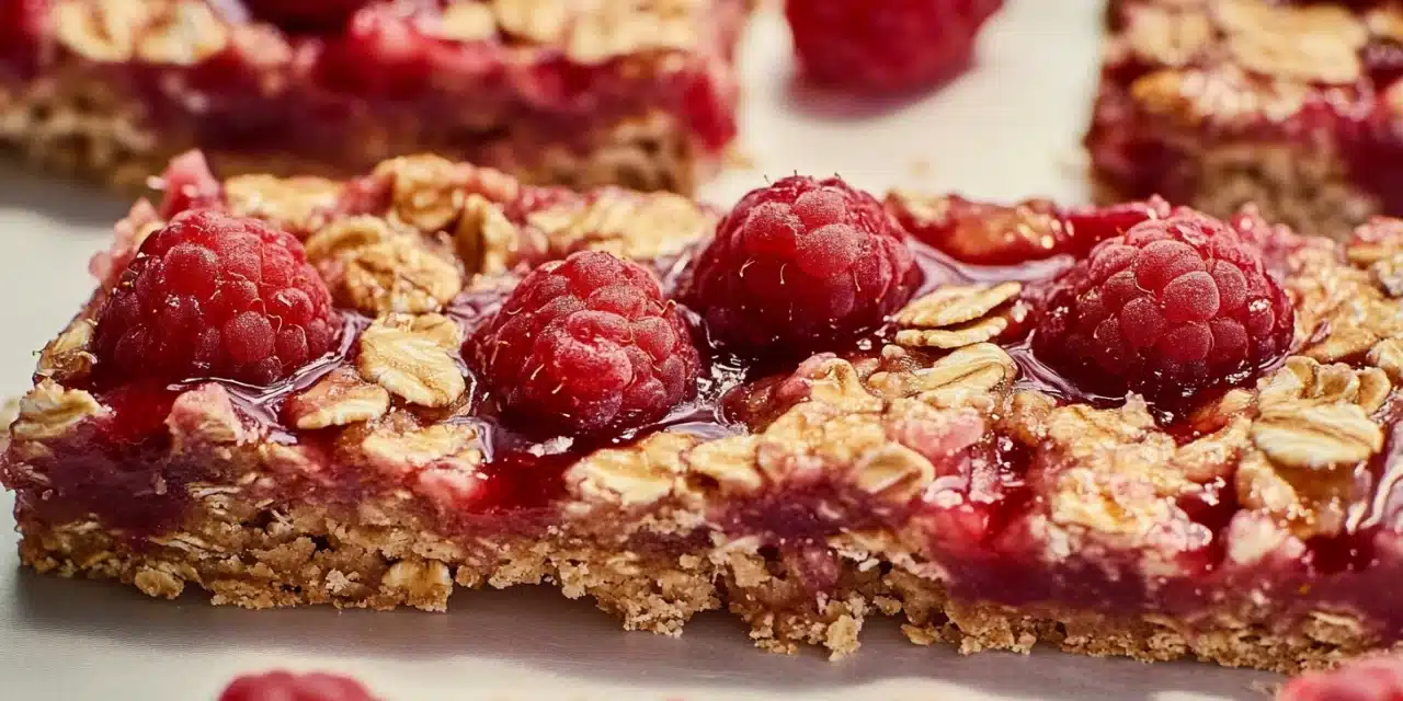 Raspberry Oatmeal Bars Recipe: Bake Your New Breakfast Bliss!