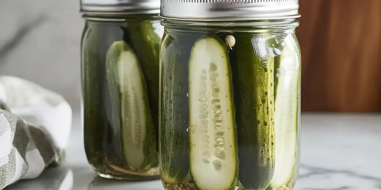 Refrigerator Dill Pickles Recipe: Crunch Your Way to Homemade Flavor!