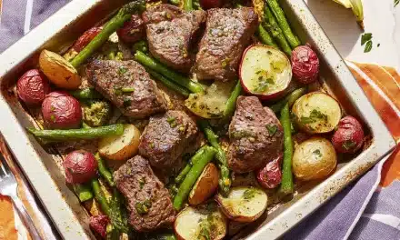 Sheet Pan Garlic Butter Steak & Veggies: Your Weeknight Dinner Hero