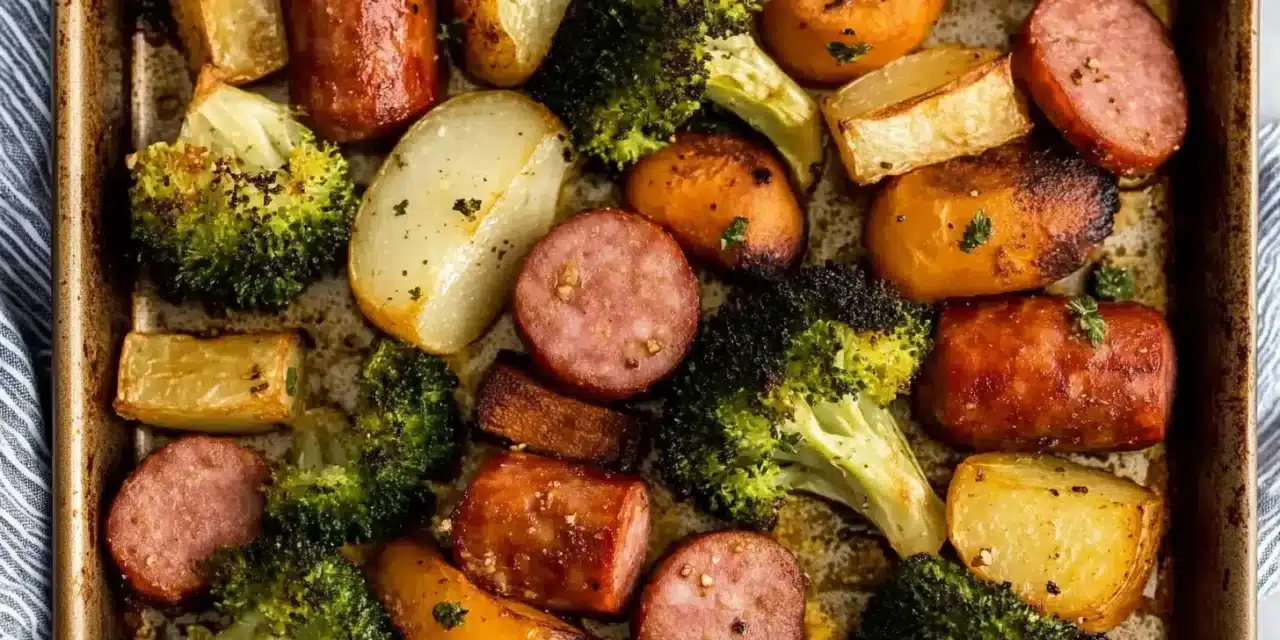 Sheet Pan Kielbasa Dinner: Quick Weeknight Comfort Feast!