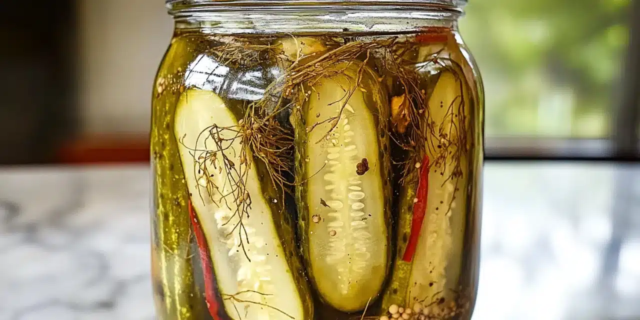 Spicy Garlic Dill Pickles Recipe: Crunch Your Way to Flavor Town!