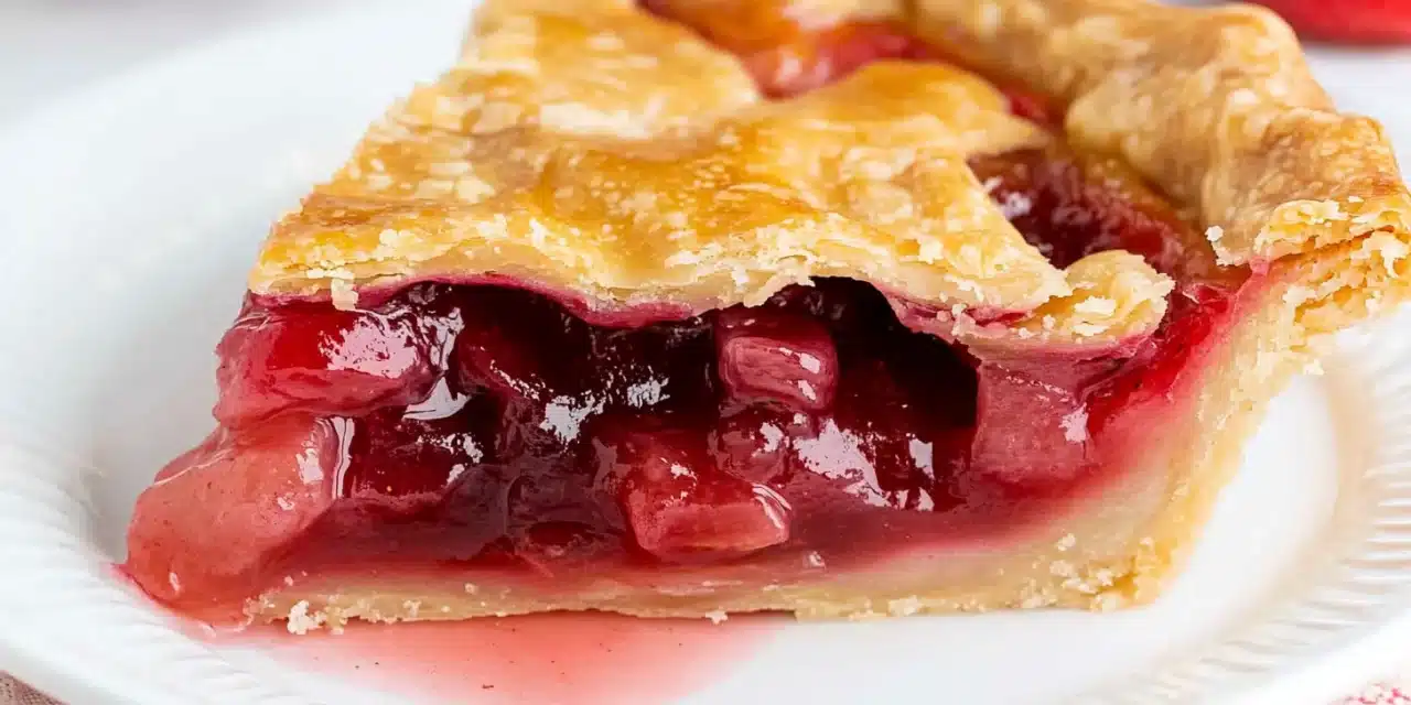 Strawberry Rhubarb Pie Recipe: Grandma’s Ultimate Summer Dessert