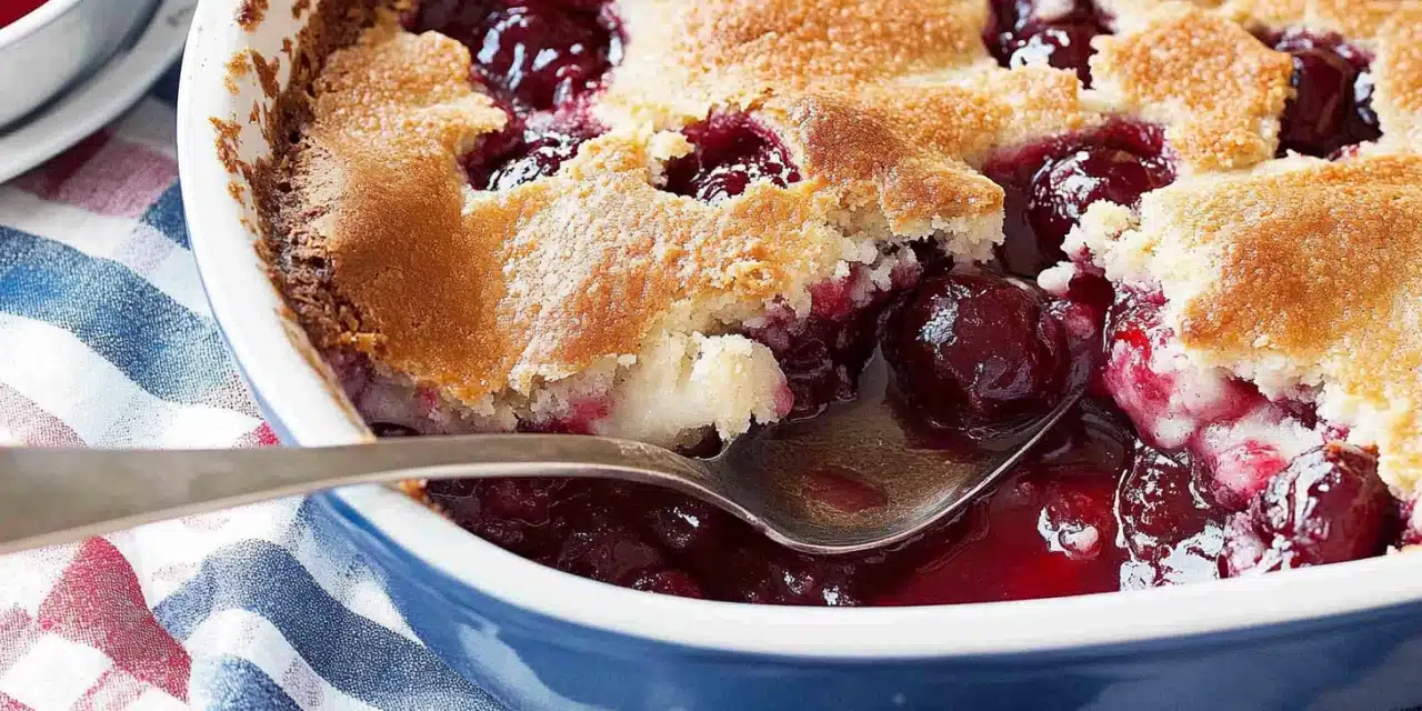 Sweet Cherry Cobbler Recipe: Grandma’s Heavenly Summer Dessert
