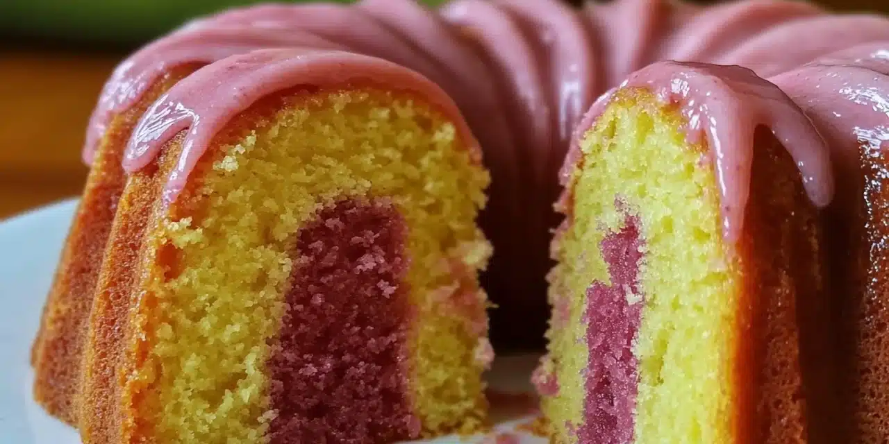 Vanilla Rhubarb Bundt Cake Recipe: Springtime Sweetness Unleashed!