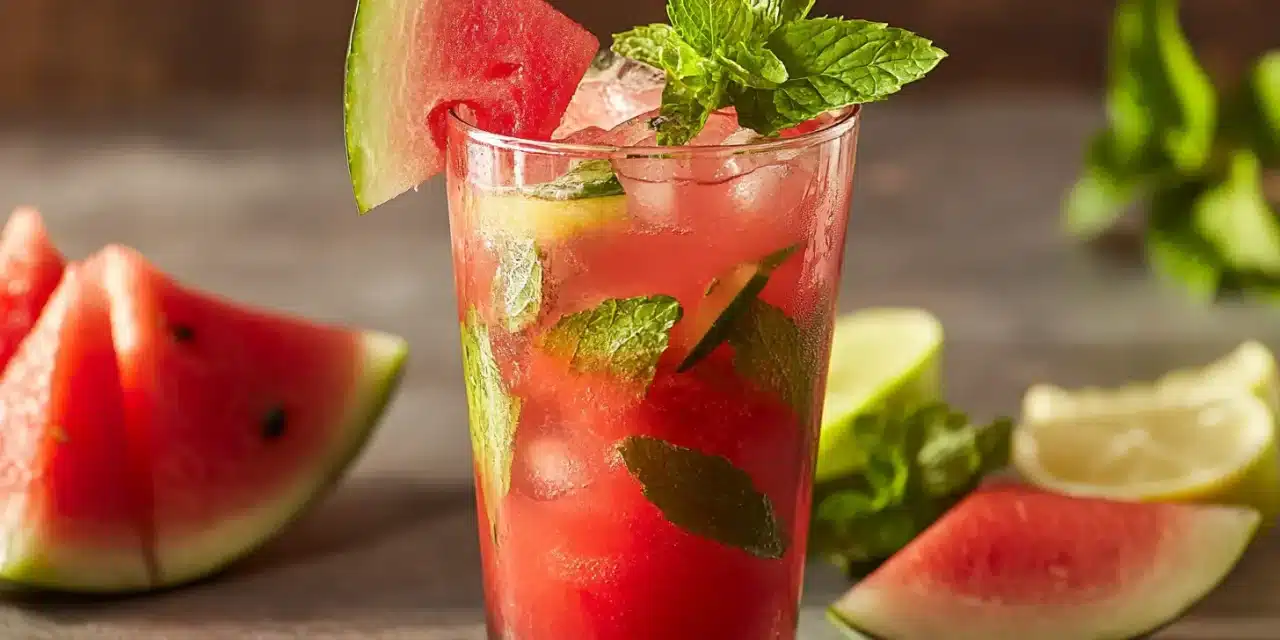 Watermelon Mojito: Sip Your Way to Summer Bliss!