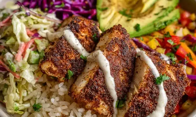 Blackened Fish Taco Bowls: The Perfect Easy Dinner