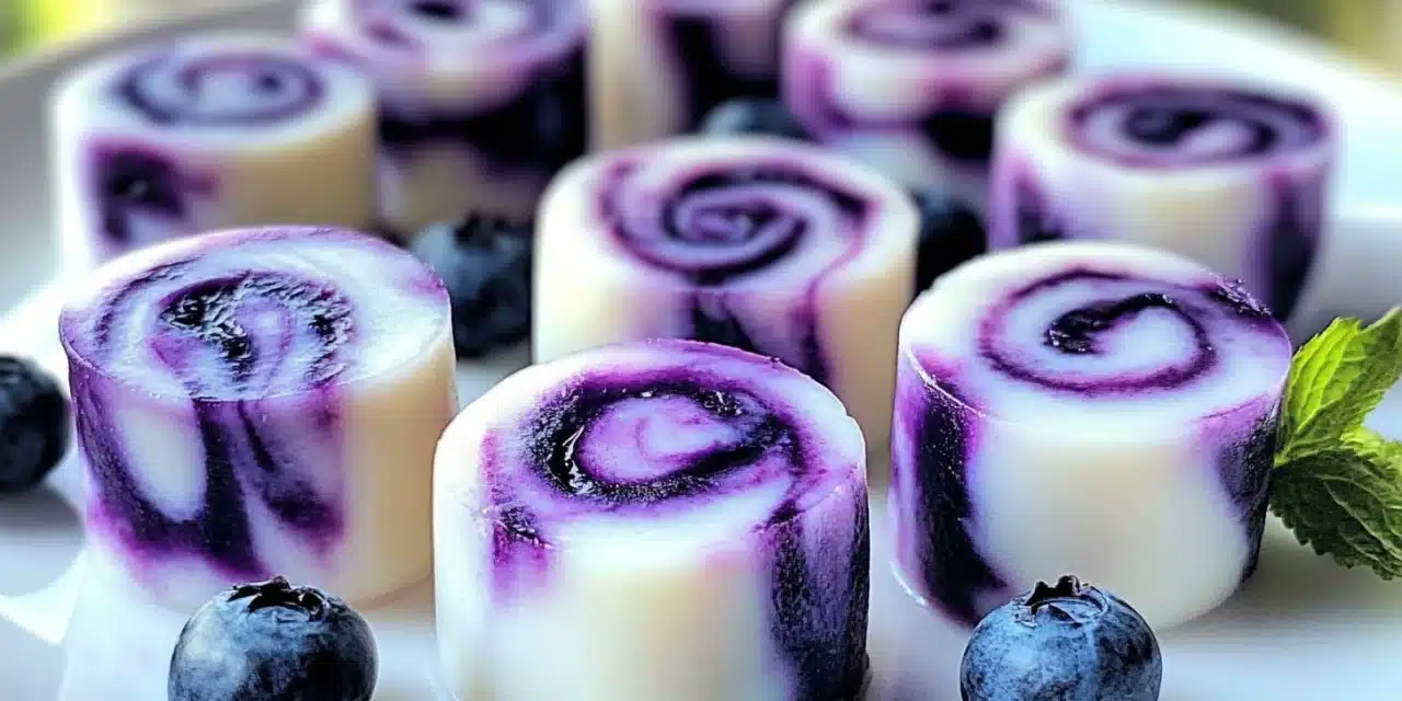 Blueberry Swirl Yogurt Bites Recipe: Your Ultimate Healthy Snack Hack!