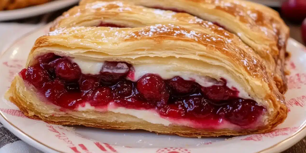 Cherry Cream Cheese Danish Recipe: Bakery-Style Bliss at Home!