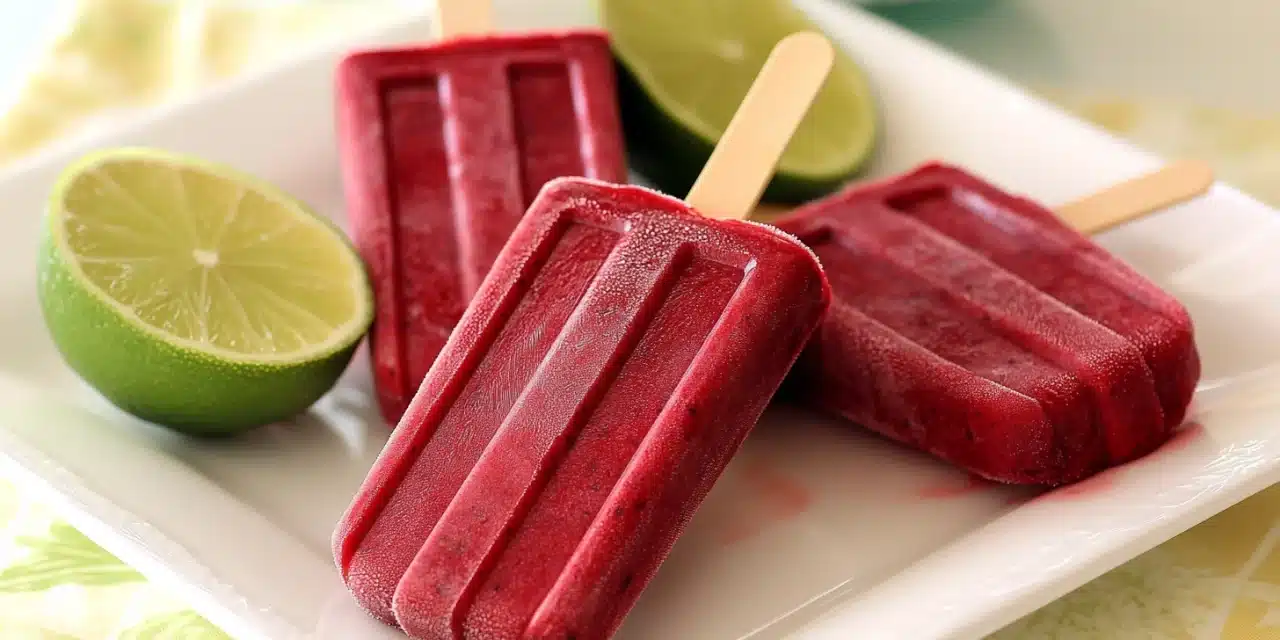 Cherry Lime Popsicles Recipe: Cool Down with Zesty Summer Magic!