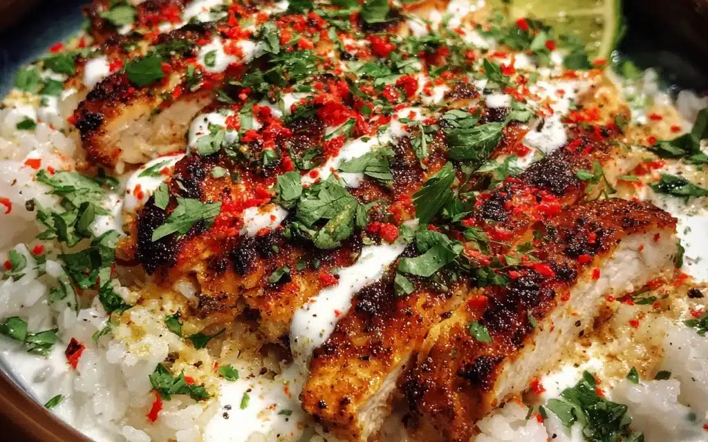 Chili Chicken Bowl with Coconut Lime Drizzle – The Ultimate Easy Recipe