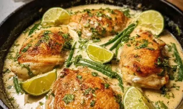 Coconut Lime Chicken: A Mouthwatering Authentic Dish in Just 20 Minutes