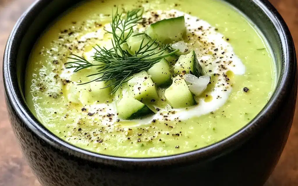 Cold Cucumber Avocado Soup: Chill Out with Summer’s Coolest Dish!