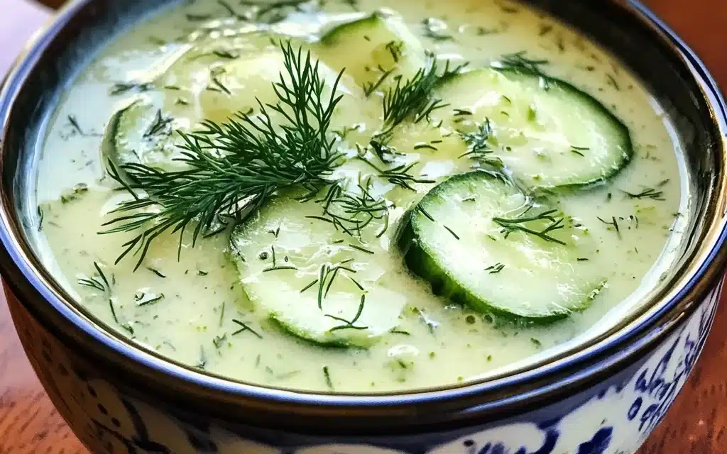 Cold Cucumber Soup Recipe: Chill Out Like a Culinary Pro!