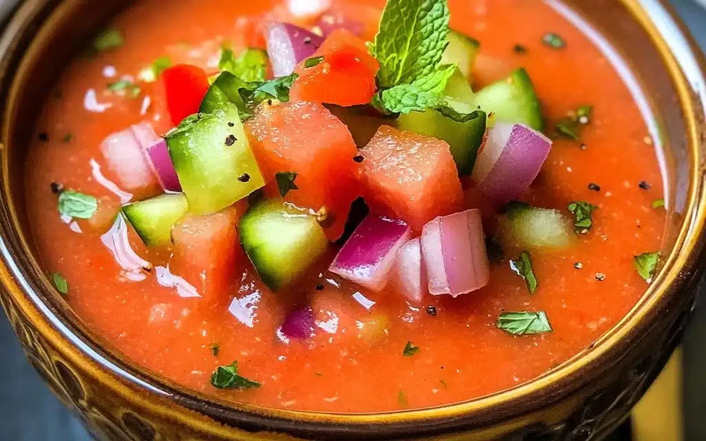 Cucumber Mint Gazpacho: Your Ultimate Summer Cool-Down Drink