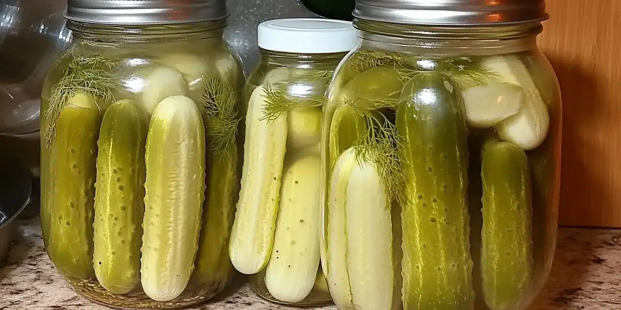 Easy Crunchy Dill Pickles Recipe: Crunch That Beats Store-Bought Brands!