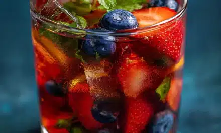 Fresh Berry and Herb Iced Tea: Your Ultimate Summer Cooldown Drink!