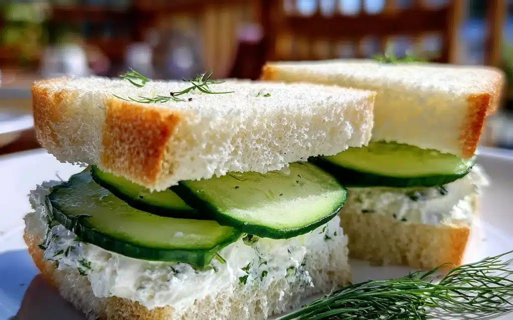 Garden Tea Party Cucumber Sandwiches: Elegance on a Plate!