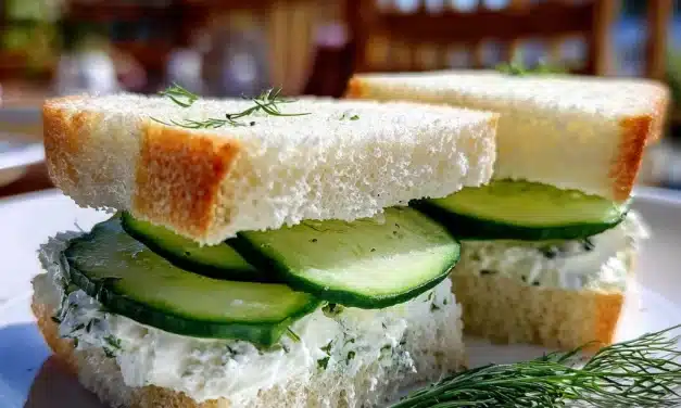 Garden Tea Party Cucumber Sandwiches: Elegance on a Plate!