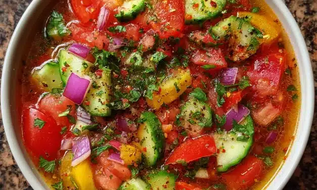 Gazpacho with Garden Vegetables: Fresh Summer Cooldown Magic!