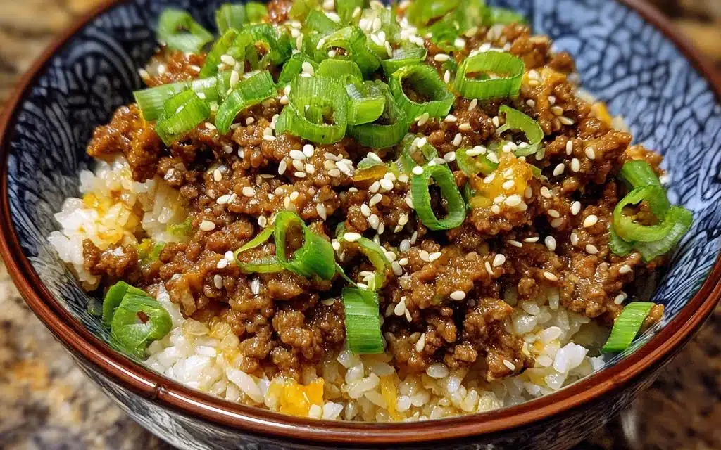 Korean Ground Beef Bowl: Your Weeknight Dinner Hero