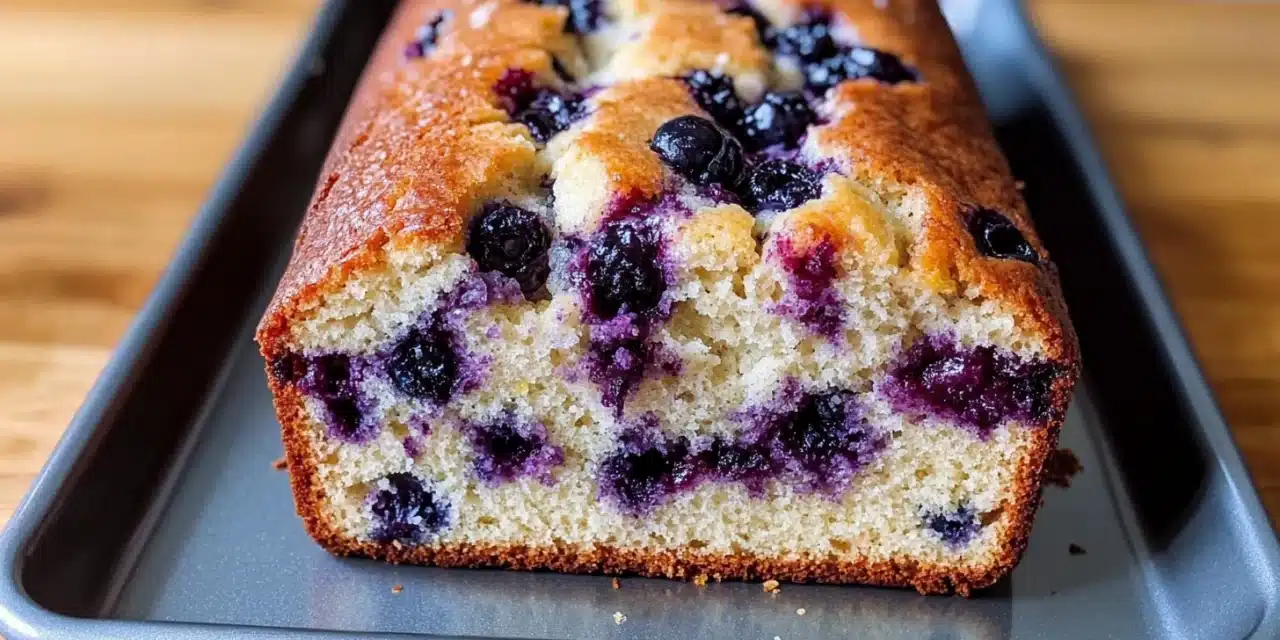 Lemon Blueberry Yogurt Loaf Recipe: Zesty Breakfast Bliss Awaits!