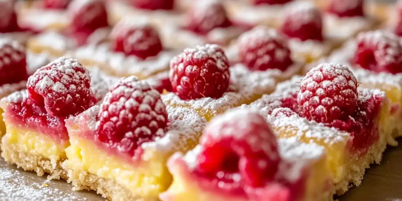 Raspberry Lemon Bars Recipe: Zesty Summer Dessert Bliss!
