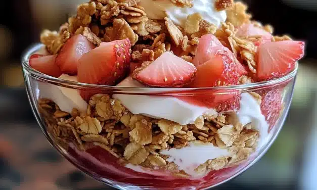 Rhubarb Strawberry Crisp Parfait: Summer’s Most Irresistible Dessert Hack!