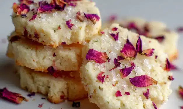 Rose Petal Shortbread: Bake Like a French Pastry Chef