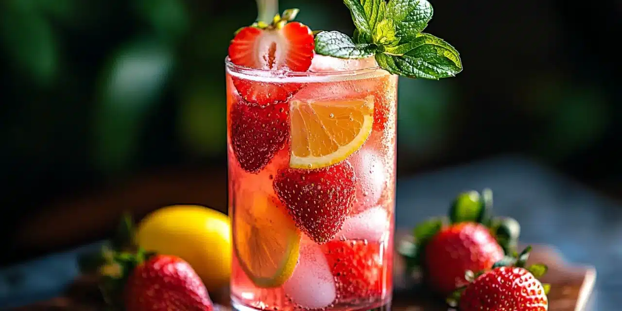 Strawberry Gin Fizz Recipe: Your Summer Cocktail Bliss!