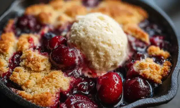 The Perfect Cherry Cobbler Recipe: Quick, Homemade, and Delicious