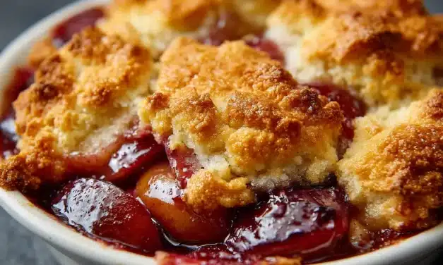 Classic Plum Cobbler Recipe – A Timeless Dessert