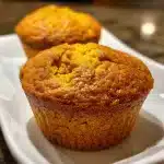 3 ingredient pumpkin muffins