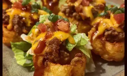 Bacon Cheeseburger Tater Tot Cones: A Deliciously Indulgent Twist on a Classic